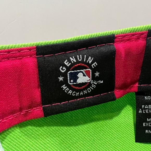 New Era x Big League Chew, 59Fifty Fitted Hat, Tampa Bay Rays, Watermelon - Picture 12 of 12